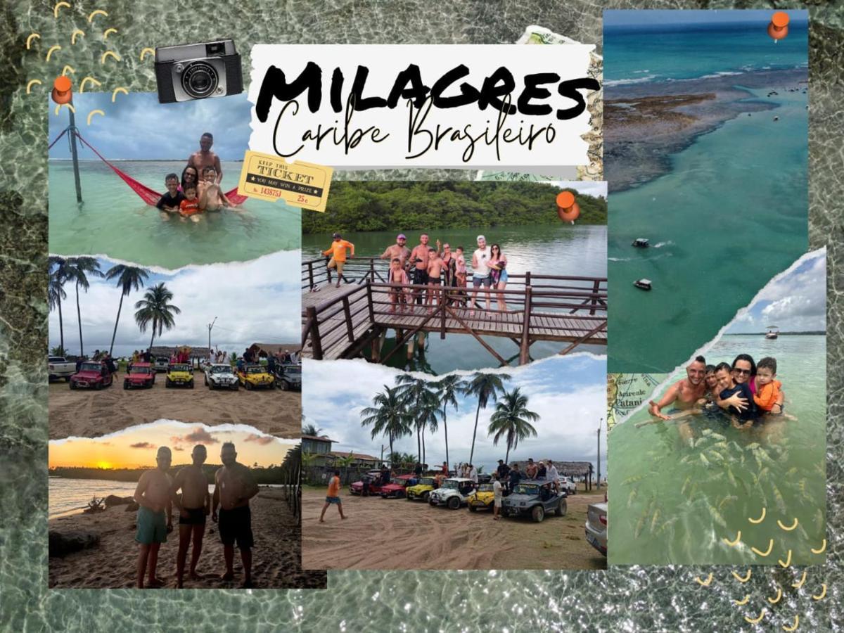 Pousada Maria Bonita São Miguel dos Milagres Exteriör bild